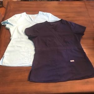 TWO GREYS ANATOMY TOPS